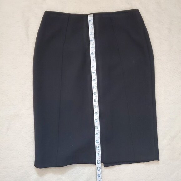 Halogen Black Skirt Lined Size 4 Back Zip - Picture 6 of 8
